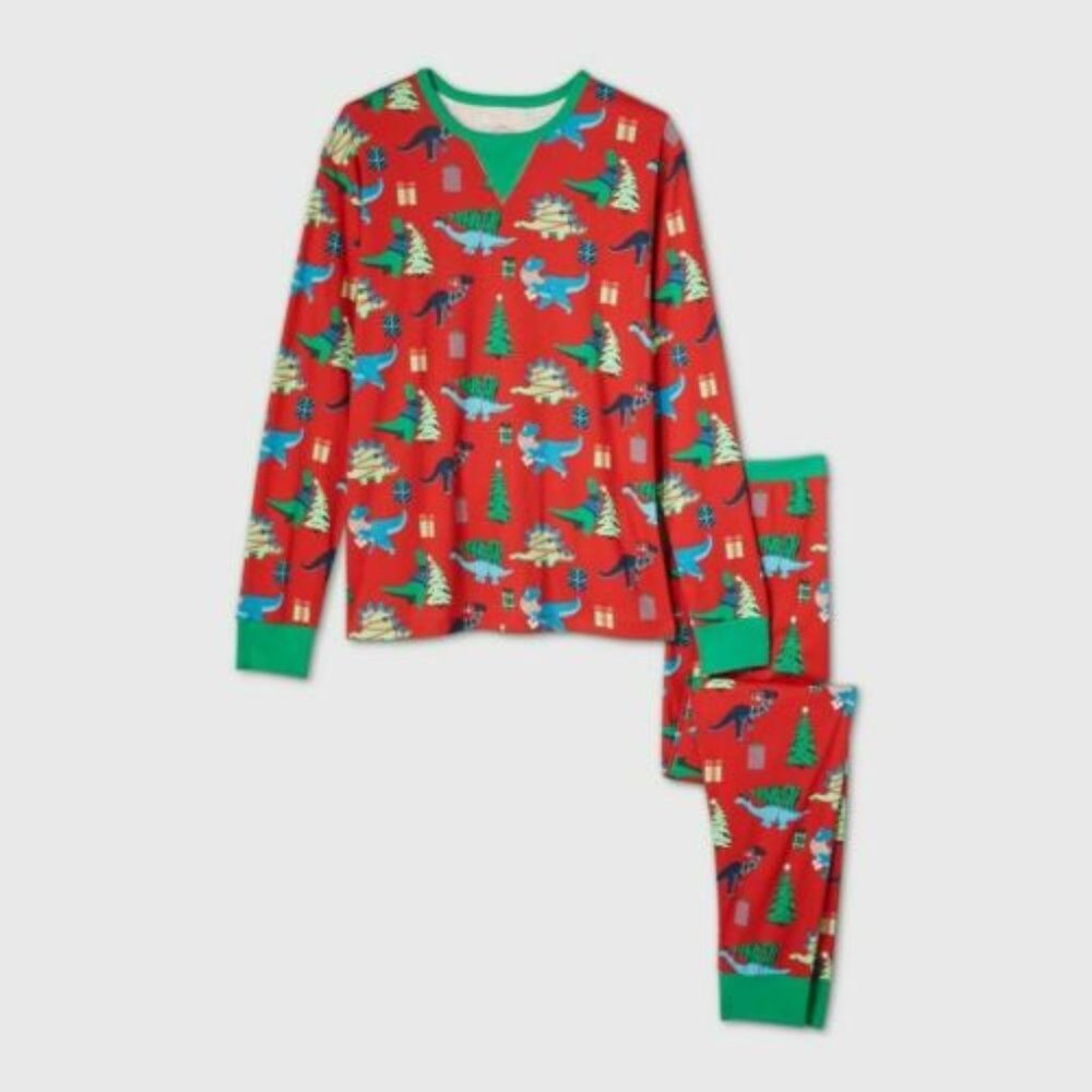 Dino Christmas Pajamas